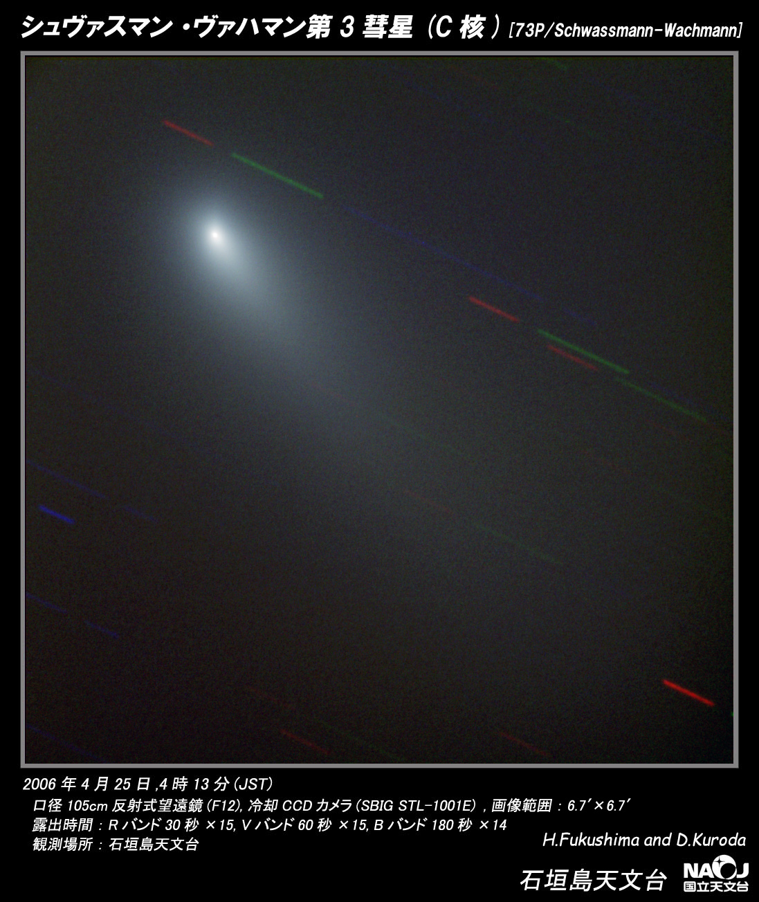 シュヴァスマン・ヴァハマン第3彗星（C核）