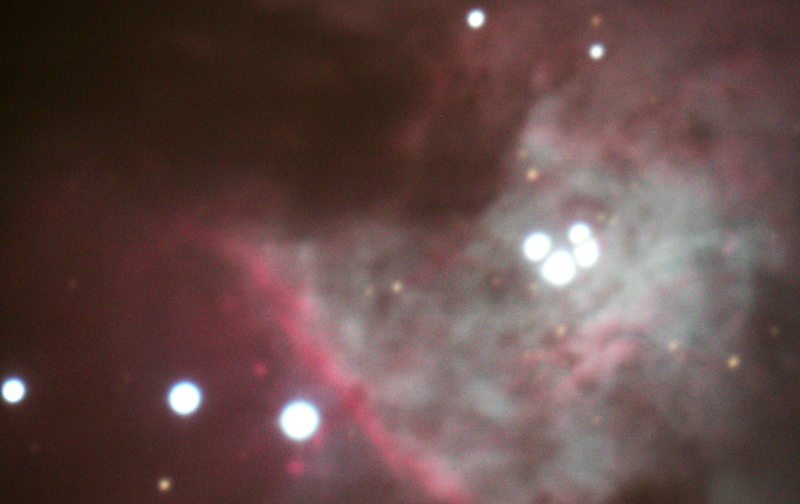 M42(オリオン大星雲の中心部）