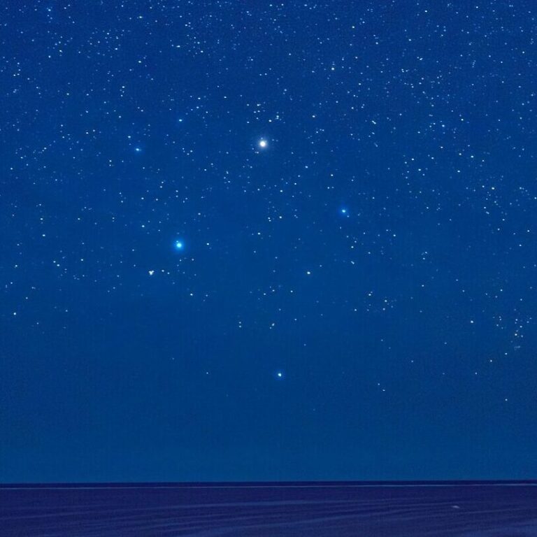 石垣島で撮影した南十字星